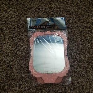 Pastel Pink Makeup Mirror